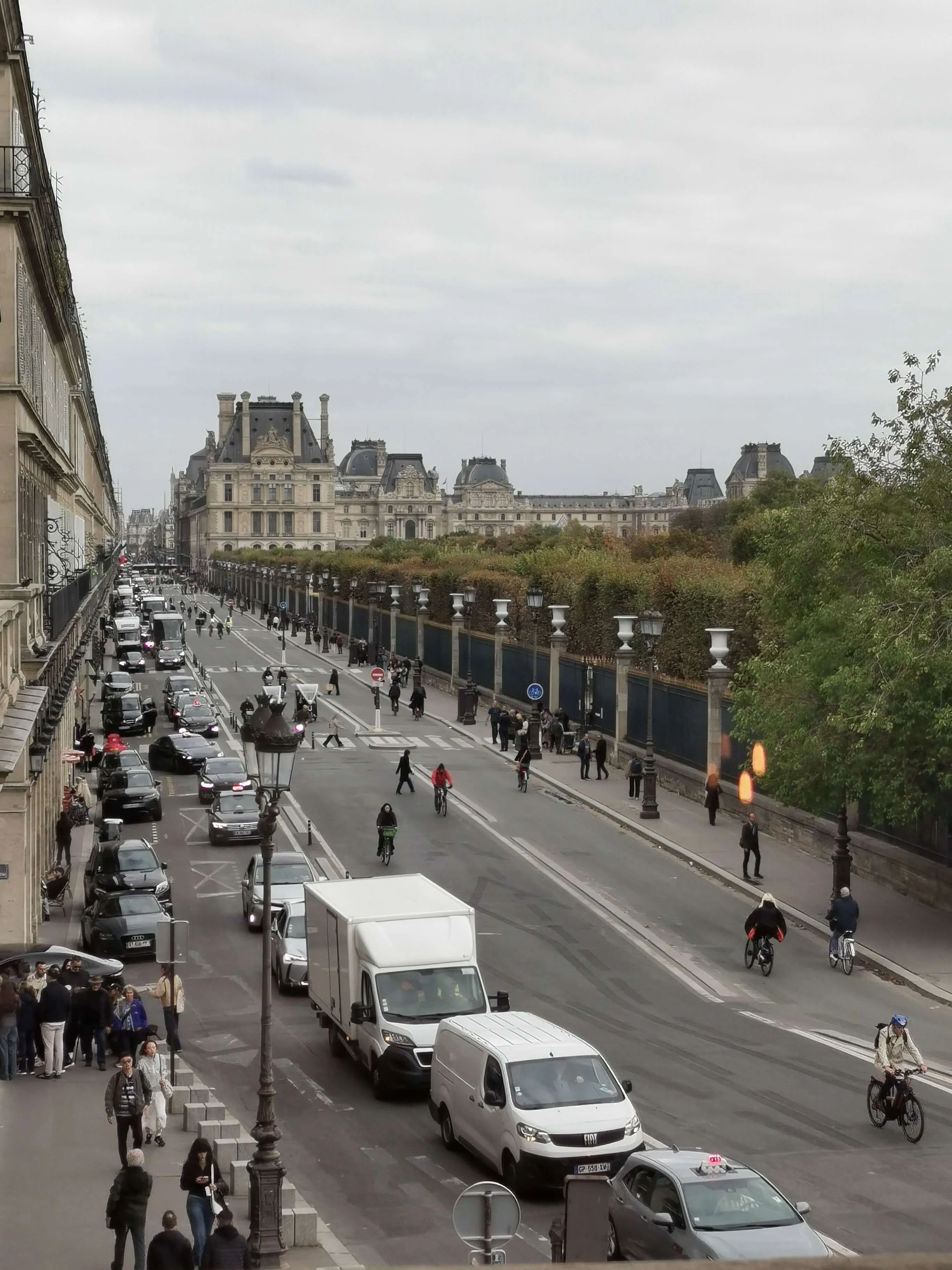Paris 17 vue de l hotel de la marine